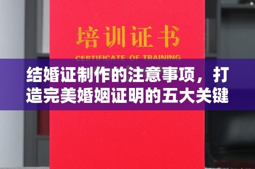 彭泽结婚证制作的注意事项，打造完美婚姻证明的五大关键点