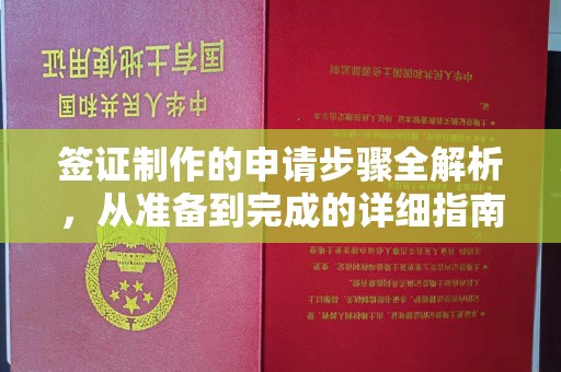 彭泽签证制作的申请步骤全解析，从准备到完成的详细指南