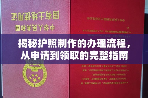 彭泽揭秘护照制作的办理流程，从申请到领取的完整指南
