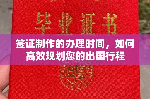 彭泽签证制作的办理时间，如何高效规划您的出国行程