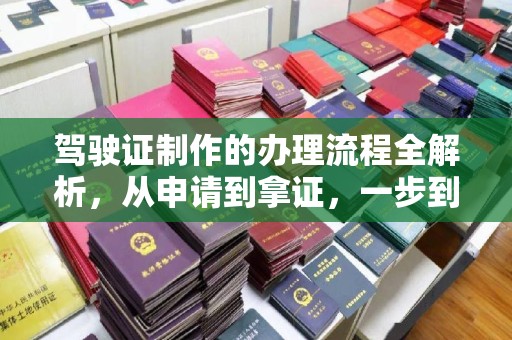 彭泽驾驶证制作的办理流程全解析，从申请到拿证，一步到位！