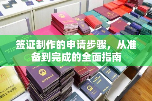 彭泽签证制作的申请步骤，从准备到完成的全面指南