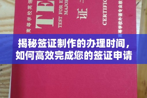彭泽揭秘签证制作的办理时间，如何高效完成您的签证申请
