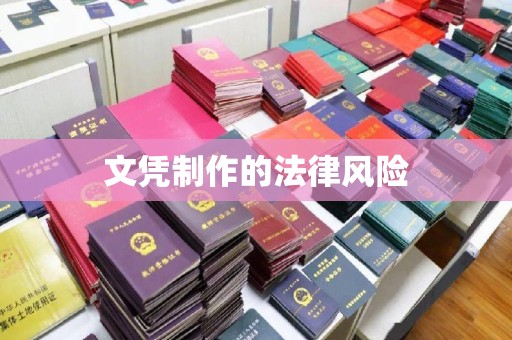彭泽文凭制作的法律风险