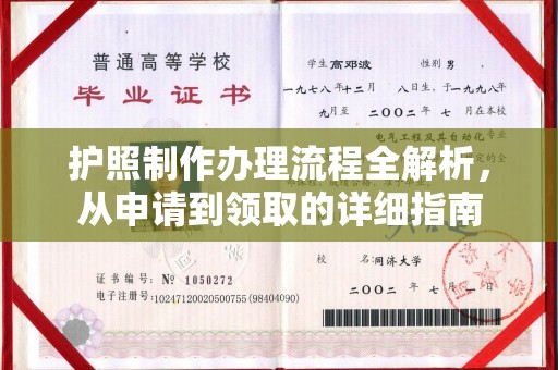 彭泽护照制作办理流程全解析，从申请到领取的详细指南