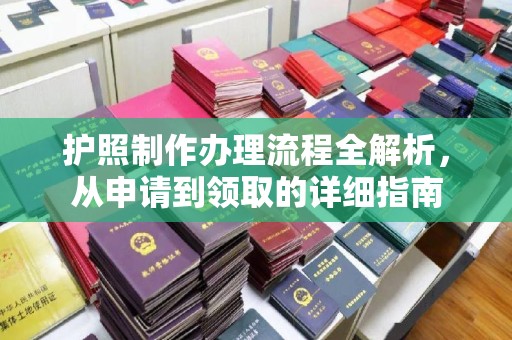 彭泽护照制作办理流程全解析，从申请到领取的详细指南