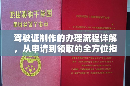 彭泽驾驶证制作的办理流程详解，从申请到领取的全方位指南
