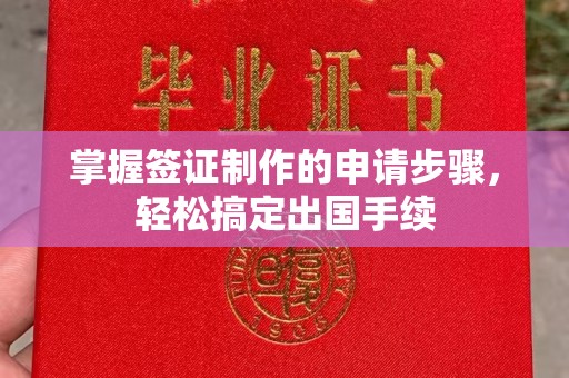 彭泽掌握签证制作的申请步骤，轻松搞定出国手续